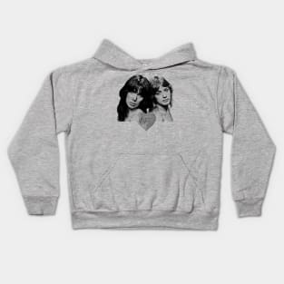 Heart Pencil Art Kids Hoodie